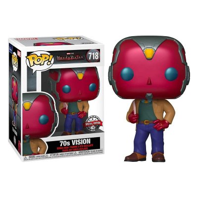 POP Figurine Funko ! N&deg;718 - Wanda Vision - 70s Vision 