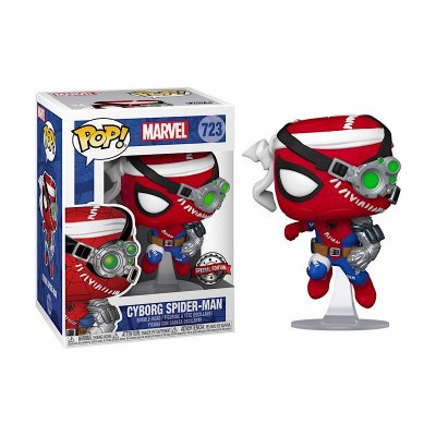  Figurine Funko Pop! N&deg;723 - Spider Man - Cyborg 