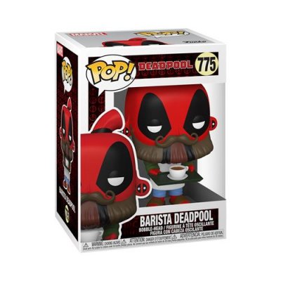 FUNKO Figurine  Pop! N&deg;775 - Deadpool 30th - Coffee Barista