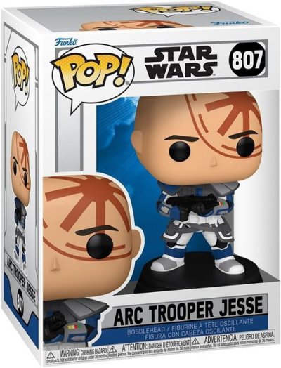 FUNKO FOB Figurine Funko Pop! N&deg;807 Star Wars: Clone Wars Jesse Arc Avec Chance De Cha