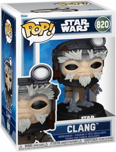 FUNKO FOB Figurine Funko Pop! N&deg;820  Mandalorian & Grogu  Clang