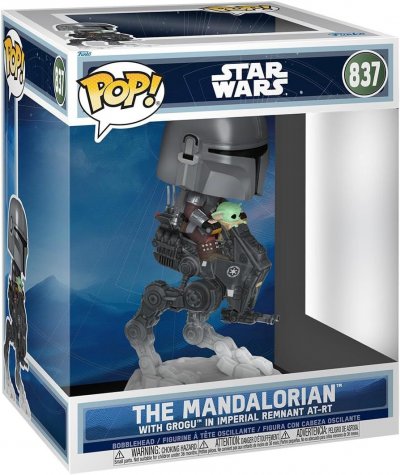 FUNKO Figurine  Pop! N&deg;837 Mandalorien Et Grogu The Mandalorian