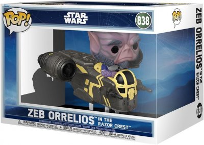 FUNKO FOB Figurine Funko Pop! N&deg;838 Mandalorien Et Grogu Zeb Orrelios