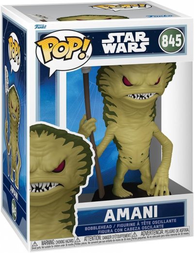 FUNKO FOB Figurine Funko Pop! N&deg;845  Mandalorian & Grogu  Amani