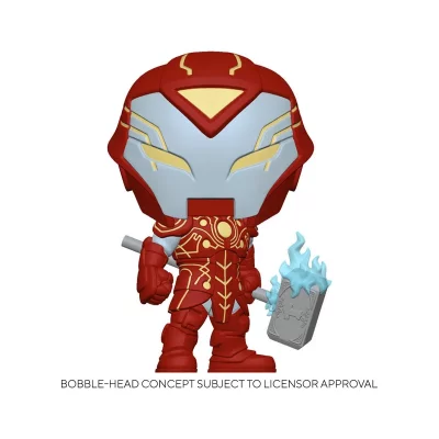 FUNKO Figurine  Pop! - N&deg;857 - Infinity Warps - Iron Hammer