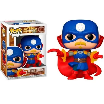 FUNKO Figurine  Pop! - N&deg; 858 - Infinity Warps - Soldier Supreme