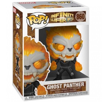 FUNKO Figurine  Pop! N&deg;860 - Infinity Warps - Ghost Panther