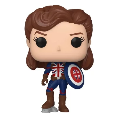 FUNKO Figurine  Pop! N&deg; 870 - What If - Captain Carter