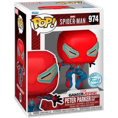 FUNKO Figurine  Pop! N&deg;974 - Marvel - Spider-man 1 - Peter Parker (velocity Suit) 