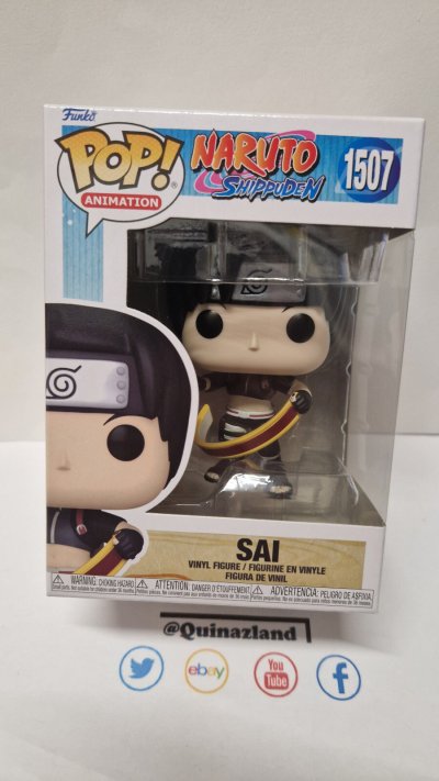FUNKO Figurine  Pop! - Naruto Shippuden - Sai N&deg;1507