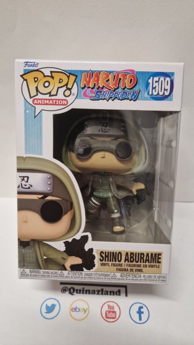 FUNKO Figurine  Pop! - Naruto Shippuden - Shino Aburame N&deg;1509