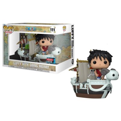FUNKO Figurine  Pop - One Piece N&deg;111 - Luffy Avec Vogue Merry (65238)