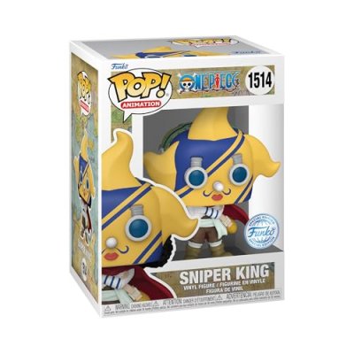  Figurine Funko Pop - One Piece N&deg;1514 - Sniper King [Avec Chase] (76913)