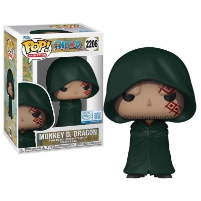 FUNKO Figurine  Pop - One Piece N&deg;2206 - Monkey D. Dragon [Avec Chase] (88574)