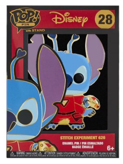 FUNKO Figurine  Pop! Pins - Lilo & Stitch - Stitch Experiment 626 