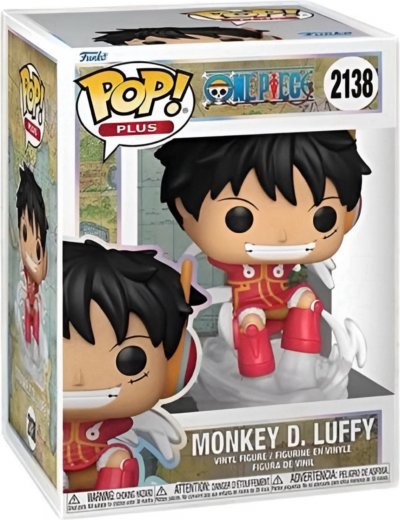 FUNKO Figurine  Pop! Plus N&deg;2138 One Piece Luffy (egghead)