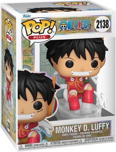 FUNKO Figurine  Pop! Plus N&deg;2138 One Piece Luffy (egghead)