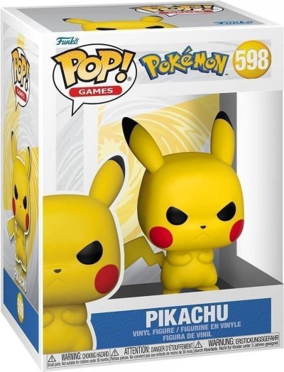 FUNKO Figurine  Pop! - Pokemon - Grumpy Pikachu(emea) 