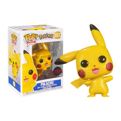  Figurine Funko Pop - Pok&eacute;mon N&deg;553 - Pikachu Diamant (56043)