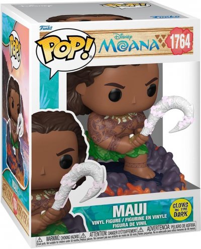 FUNKO Figurine  Pop! Premium Vaiana Maui (fluorescent)