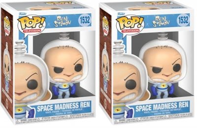 FUNKO Figurine  Pop - Ren Et Stimpy N&deg;1532 - Folie Spatiale Ren (75744)