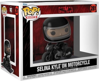 FUNKO Figurine  Pop Rides The Batman Selina Kyle on Motorcycle 