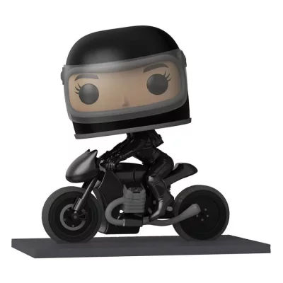 FUNKO Figurine  Pop Rides The Batman Selina Kyle on Motorcycle 