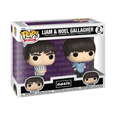 FUNKO Figurine  Pop Rocks Oasis S2 Liam & Noel Gallagher
