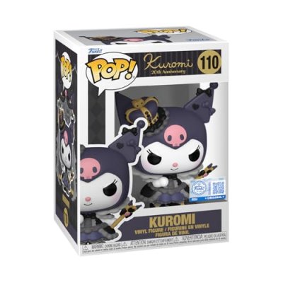 FUNKO Figurine  Pop - Sanrio N&deg;110 - Kuromi [Avec Chase] (87128)