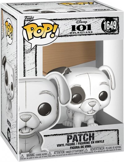 FUNKO Figurine  Pop! Sketched Les 101 Dalmatiens Patch En Croquis