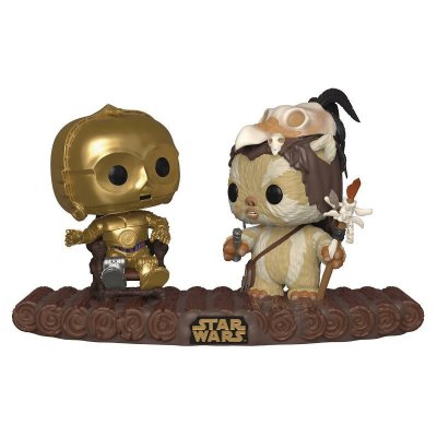 FUNKO Figurine  Pop! Star Wars: C-3PO sur le tr&ocirc;ne