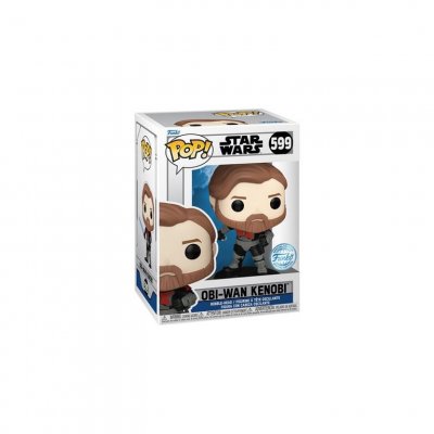 FUNKO Figurine  Pop Star Wars Clone Wars Mando Obi Wan