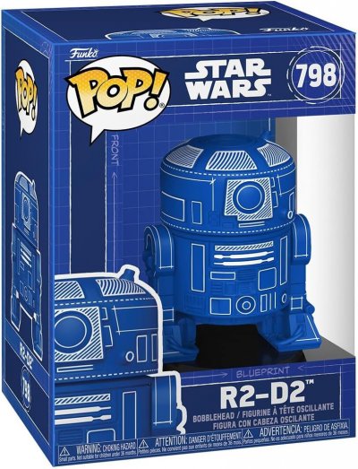 FUNKO Figurine  Pop - Star Wars Divers N&deg;798 - R2-D2 (86845)
