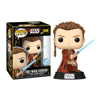 FUNKO Figurine  Pop! - Star Wars- La Menace Fant&ocirc;me - Obi-wan 