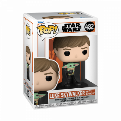FUNKO Figurine  Pop Star Wars Mandalorian Luke with Child 