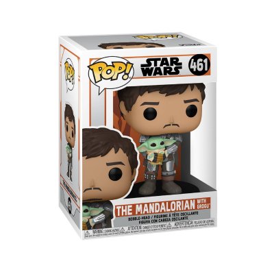 FUNKO Figurine  Pop! - Star Wars - Mando Holding Child