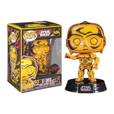 FUNKO Figurine  Pop Star Wars Retro Series C 3PO Avant-premi&egrave;re Fnac 