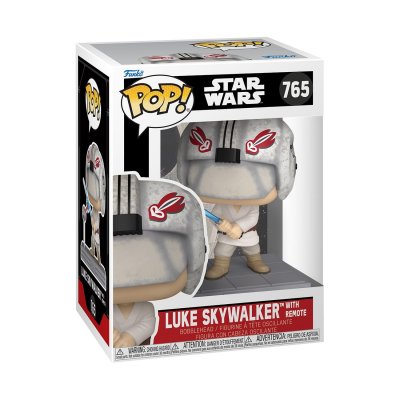 FUNKO Figurine  Pop Star Wars S9 Luke Skywalker avec t&eacute;l&eacute;commande