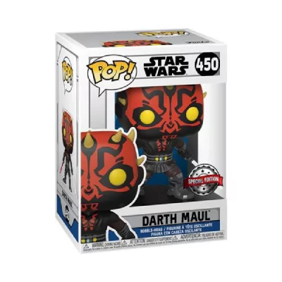 FUNKO Figurine  pop star wars the clone wars darth maul with two sabers