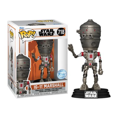 FUNKO Figurine  Pop Star Wars The Mandalorian S10 IG-11 Marshall 