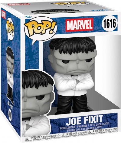 FUNKO Figurine  Pop! Super Marvel Patch And Mr. Fix It Joe Fix It