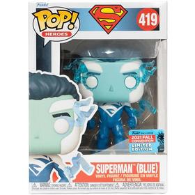 FUNKO Figurine  Pop - Superman Blue Pop 2021 Fall Convention Exclusive