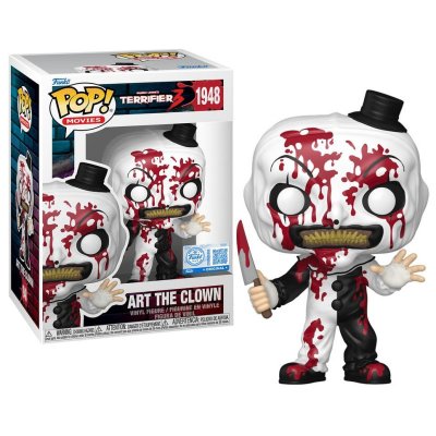 FUNKO FOB Figurine Funko Pop! Terrifier Art Le Clown (sanglant) Avec Chance De Chase