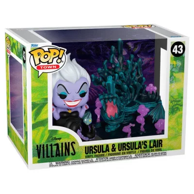 FUNKO Figurine  Pop! Town - Disney Villains - L'antre D'ursula