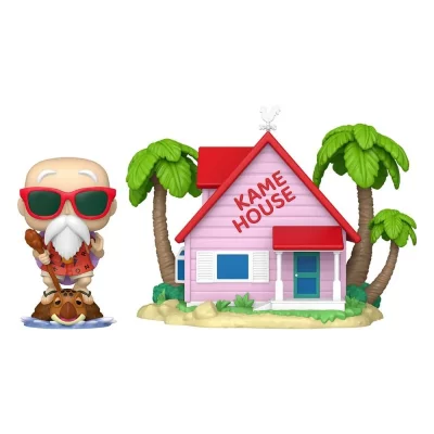 FUNKO Figurine  Pop Town Dragon Ball Master Roshi at Kame House 
