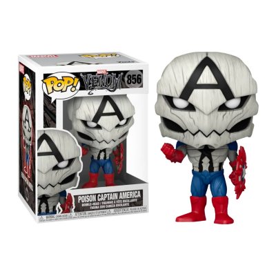 FUNKO Figurine  Pop - Venom [Marvel] N&deg;856 - Poison Captain America (56276)