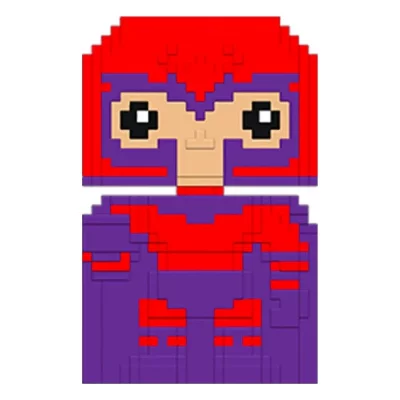 FUNKO Figurine  Pop - X-Men [Marvel] N&deg;1307 - Magneto - 8-Bit (74446)