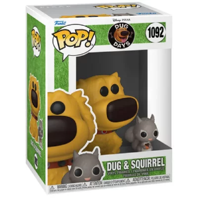 FUNKO Figurine  Popetbuddy Disney Dug Days Dug with squirrel 