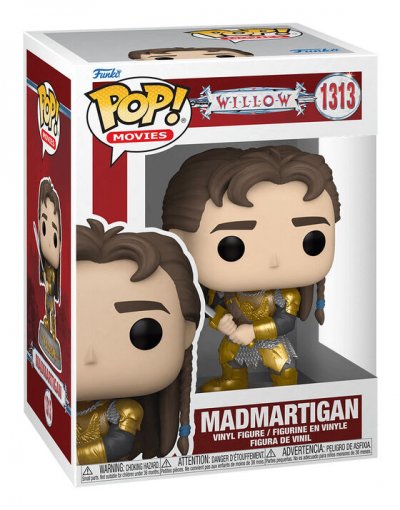 FUNKO Figurine  Willow POP! Movies Vinyl Madmartigan Metallic 9 cm - -