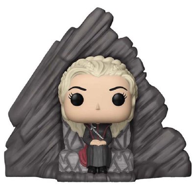 GAME OF THRONES Figurine  - daenerys on dragonstone throne pop 10cm